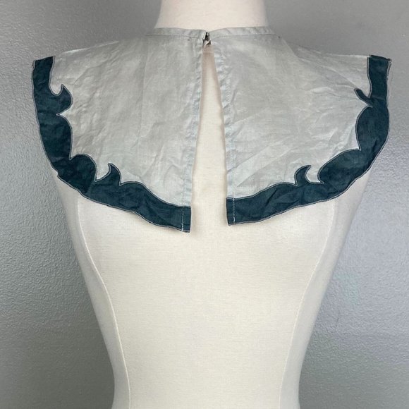 HANDMADE - OS - Floral Embroidery Yoke - Picture 2 of 7